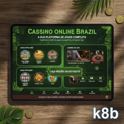 Aposte com Confiança em Nossa Plataforma - k8b