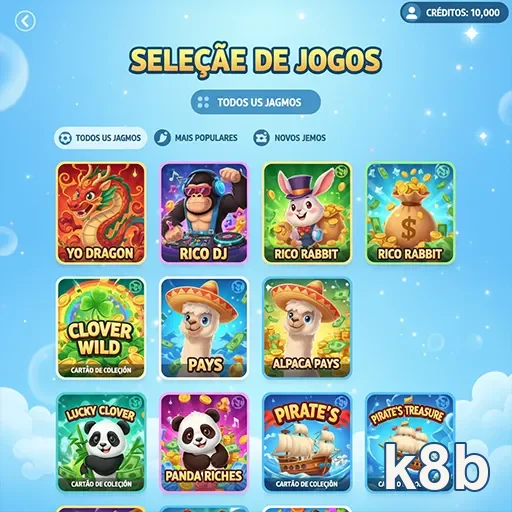 Imagem de k8b Aplicativo: aplicativo cassino com acesso